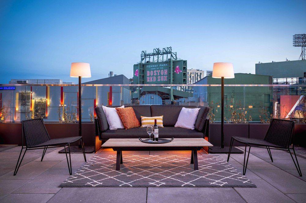 โรงแรมคอมมอนเวลท์ บอสตัน ภายนอก รูปภาพ Rooftop at Hotel 57