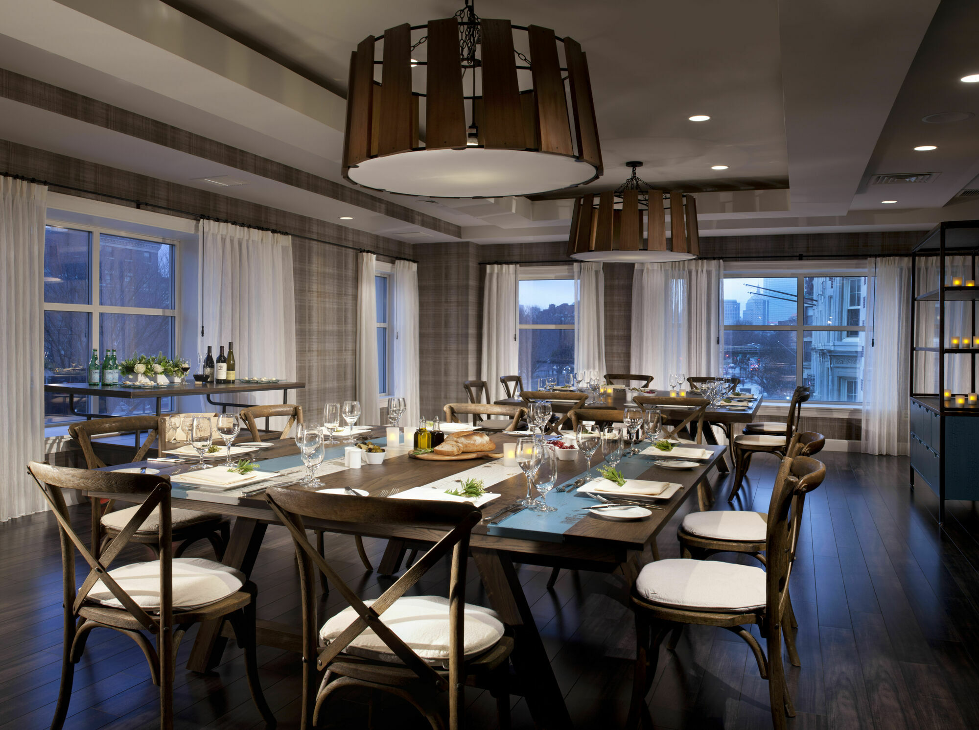 โรงแรมคอมมอนเวลท์ บอสตัน ภายนอก รูปภาพ The private dining room at the restaurant