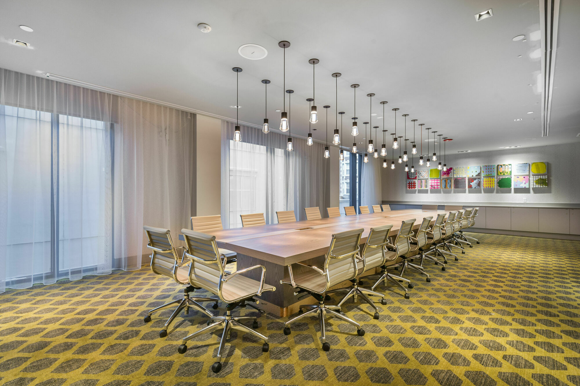 โรงแรมคอมมอนเวลท์ บอสตัน ภายนอก รูปภาพ Boardroom at the Hilton London Paddington