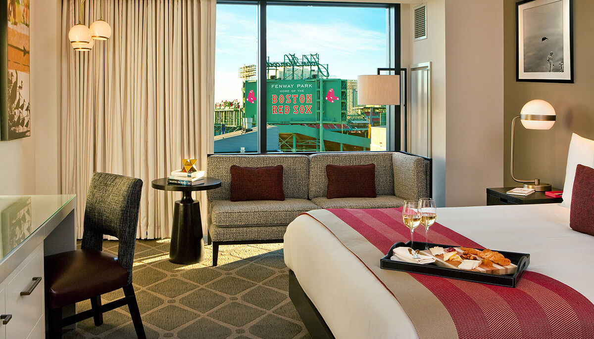โรงแรมคอมมอนเวลท์ บอสตัน ภายนอก รูปภาพ A room at the Wynn